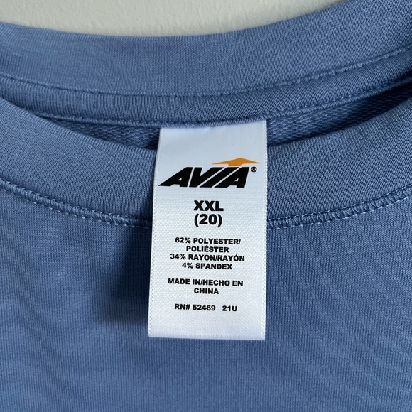 Avia Lightweight Athletic Long Sleeve Top - Picture 2 of 3